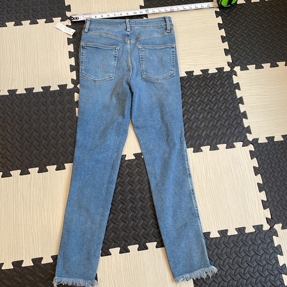 Free People Raw High Rise Jeggings - Sierra Blue - Size 29 - Picture 13 of 13